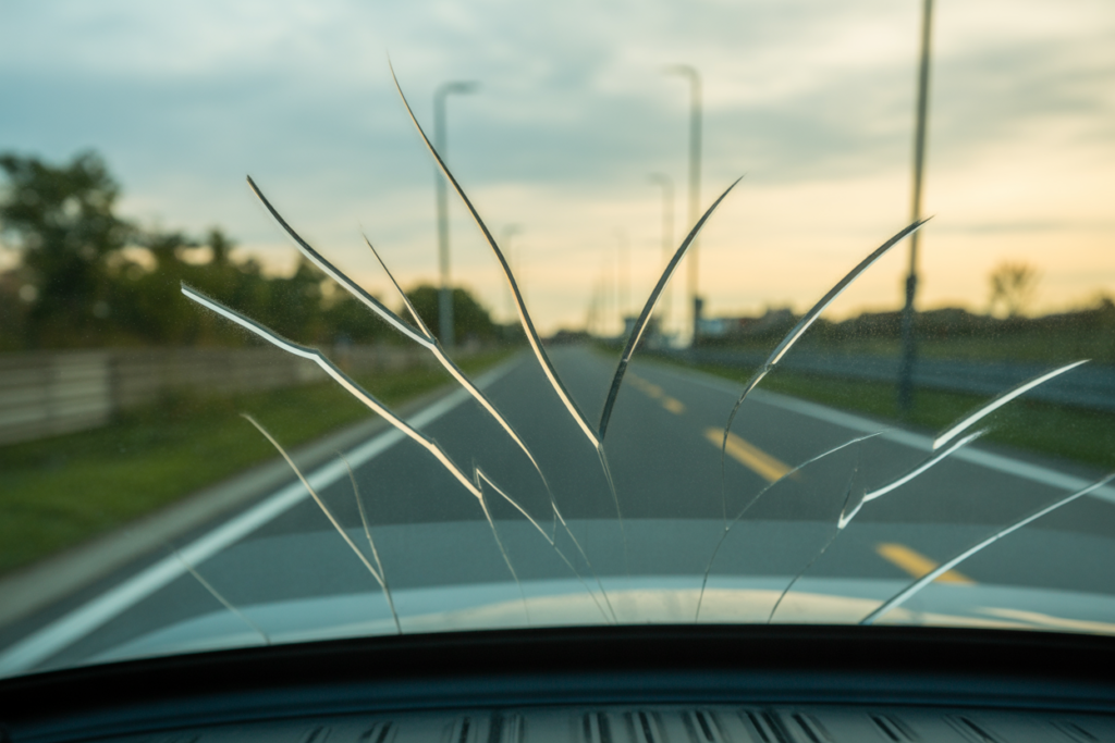 5 Signes Qu'un Remplacement de Pare-Brise Voiture Est Indispensable pour Votre Sécurité
