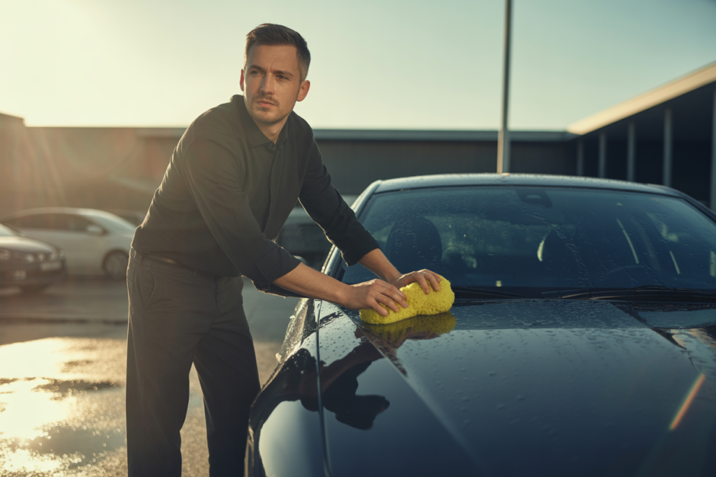5 erreurs d'auto lavage à éviter pour une carrosserie impeccable