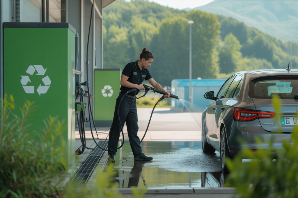 Gestion Eau et Déchets – Les Solutions Pro pour un Lavage Auto Écologique à Lausanne