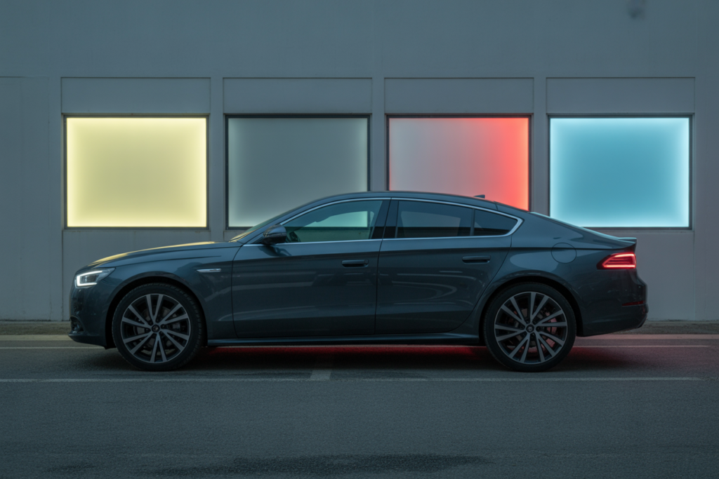 Vitre teinte pour voiture - 3 films comparés pour protection optimale