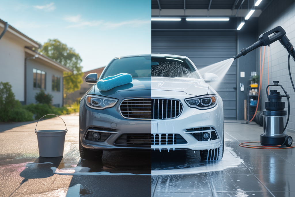 Nettoyage Auto Professionnel ou Amateur - Lequel Choisir pour Votre Voiture ?