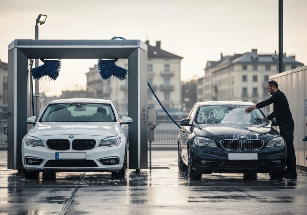 Lavage automatique voiture Lausanne: 3 points pour choisir