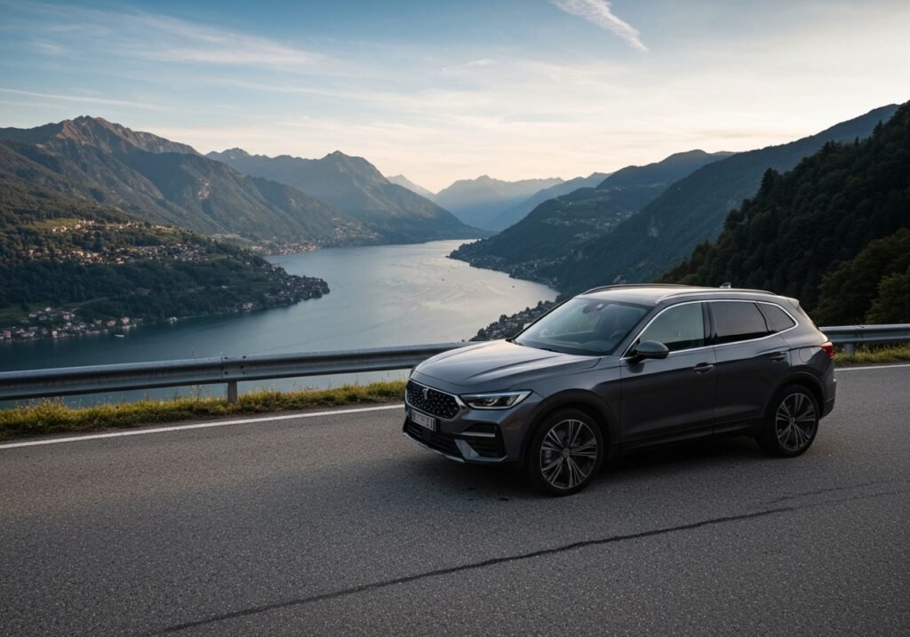 Lausanne Lugano voiture Préparation Voyage Alpes