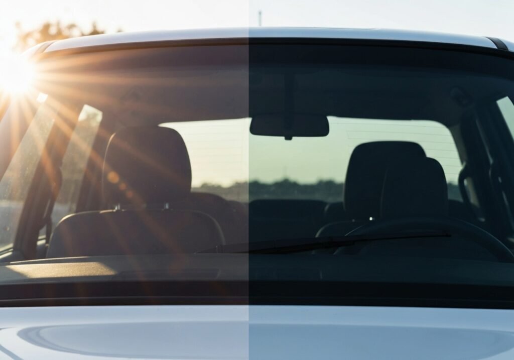 Comparatif films teintés haute performance à Lausanne