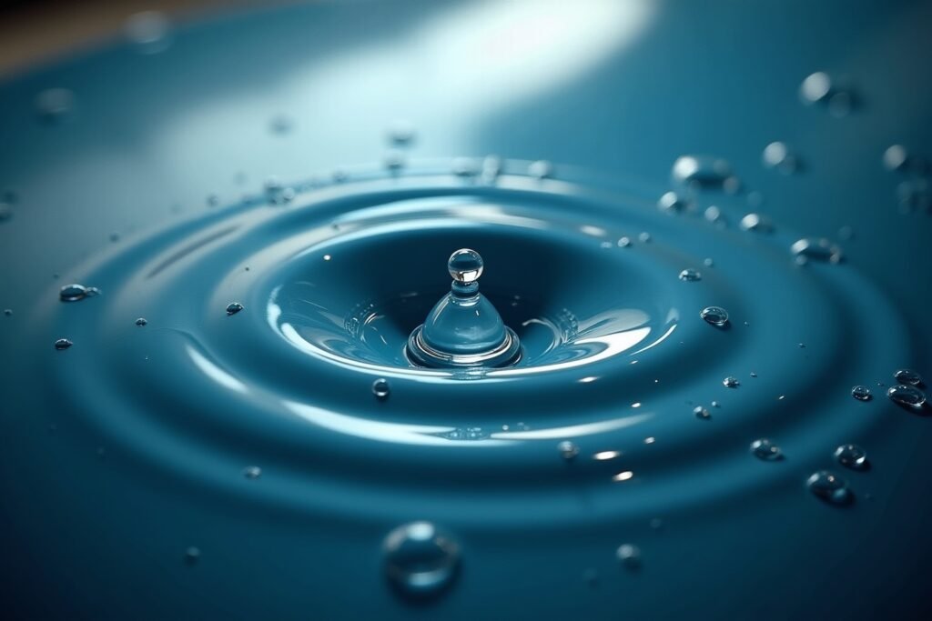 Traitement hydrofuge pare-brise Lausanne, efficacité prouvée sur un pare-brise de voiture.